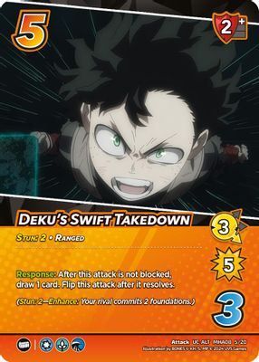 Deku's Swift Takedown (Alternate Art)