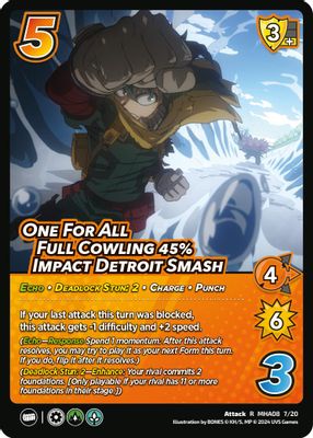 One For All Full Cowling 45% Impact Detroit Smash