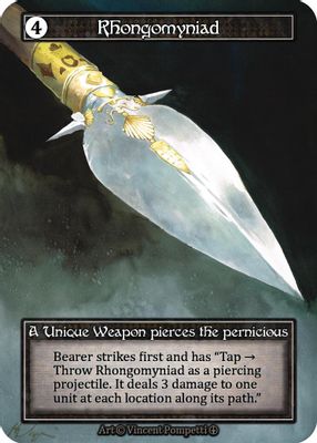 Rhongomyniad (Foil)