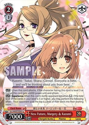 New Future, Margery & Kazumi