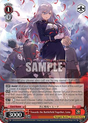 Towards the Battlefield Together, Lena