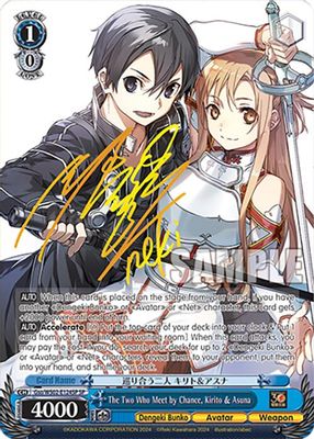 The Two Who Meet by Chance, Kirito & Asuna (SP)
