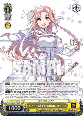 Light of Creation, Asuna