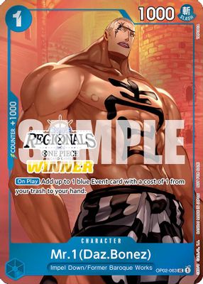Mr.1 (Daz.Bonez) (Online Regional 2024 Vol. 3) [Winner]