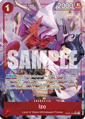 Izo (OP03-003) (Alternate Art)