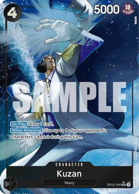 Kuzan (OP02-096) (Alternate Art)