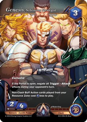 Genesis, Scheming Strategist