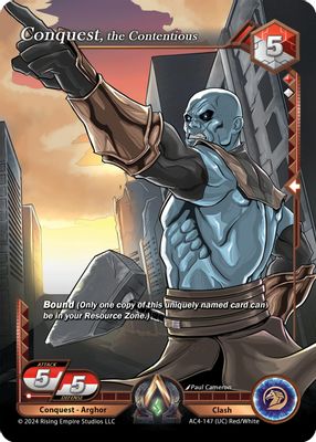 Conquest, the Contentious