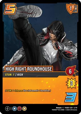 High Right Roundhouse