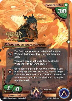 Khagan, the Eternal Dragon (Pre-Release)