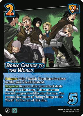 Bring Change to the World