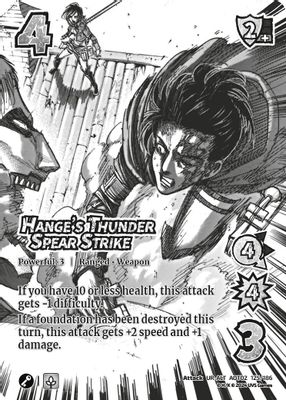 Hange's Thunder Spear Strike (Alternate Art)