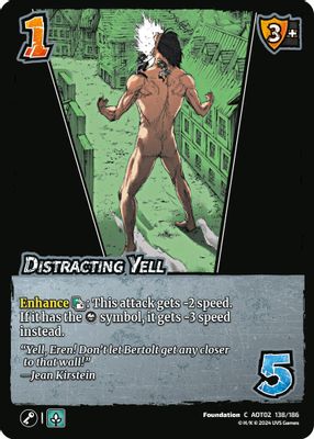 Distracting Yell