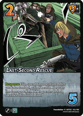 Last-Second Rescue