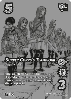 Survey Corps's Teamwork (Alternate Art)