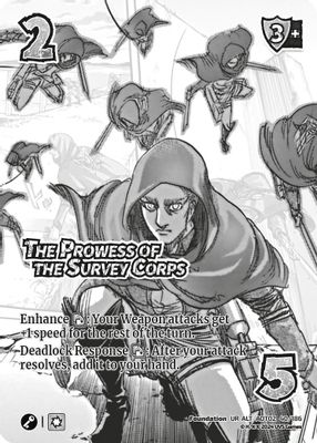 The Prowess of the Survey Corps (Alternate Art)