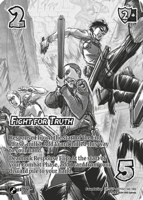 Fight for Truth (Alternate Art)
