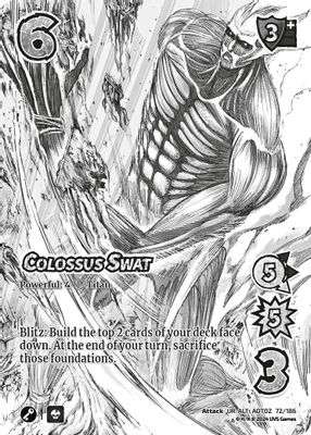 Colossus Swat (Alternate Art)