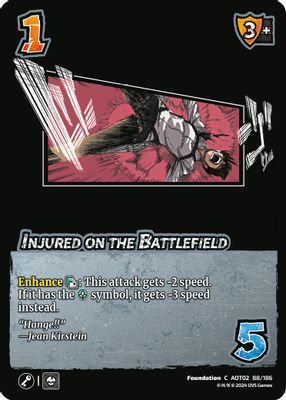Injured on the Battlefield