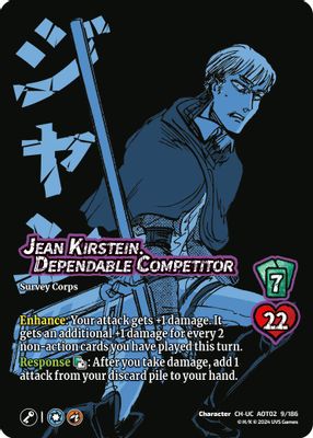 Jean Kirstein, Dependable Competitor