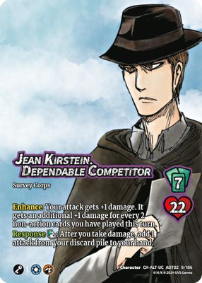 Jean Kirstein, Dependable Competitor (Alternate Art)