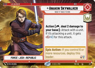 Anakin Skywalker - What it Takes to Win (Hyperspace)