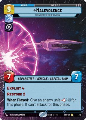 Malevolence - Grievous's Secret Weapon (Hyperspace)