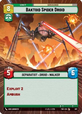 Baktoid Spider Droid (Hyperspace)