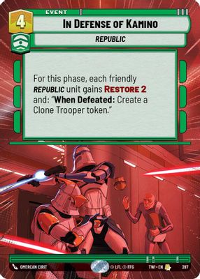 In Defense of Kamino (Hyperspace)