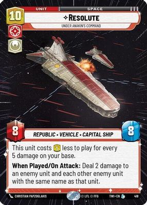 Resolute - Under Anakin's Command (Hyperspace)