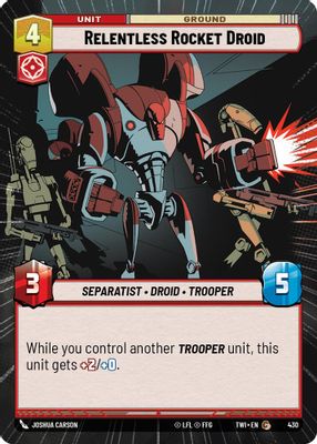 Relentless Rocket Droid (Hyperspace)