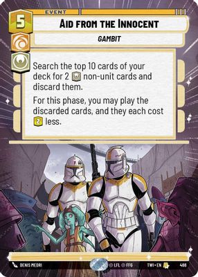 Aid from the Innocent (Hyperspace)