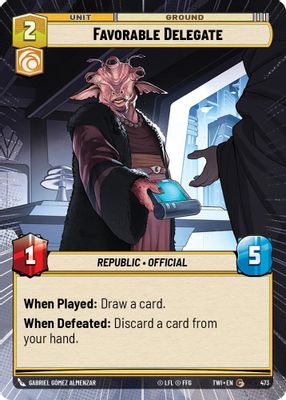Favorable Delegate (Hyperspace)
