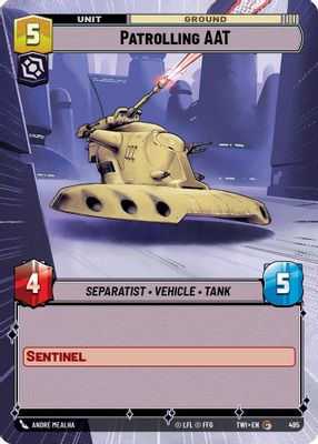 Patrolling AAT (Hyperspace)