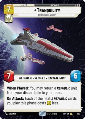 Tranquility - Inspiring Flagship (Hyperspace)