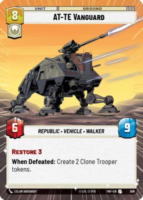 AT-TE Vanguard (Hyperspace)