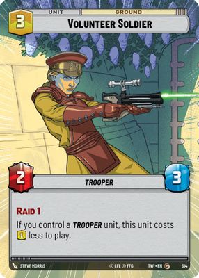 Volunteer Soldier (Hyperspace)