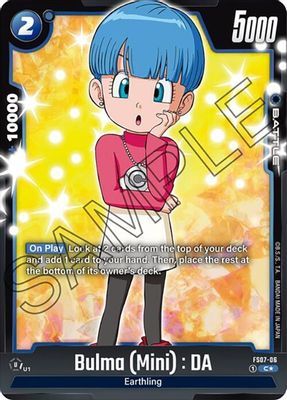 Bulma (Mini) : DA (Bonus Pack Alternate Art)