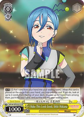 I Make This Look Good, Shiki Wakana (SR)