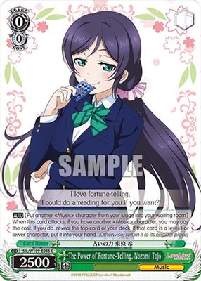 The Power of Fortune-Telling, Nozomi Tojo