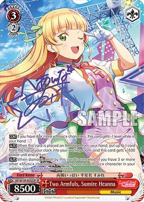Two Armfuls, Sumire Heanna (SP)