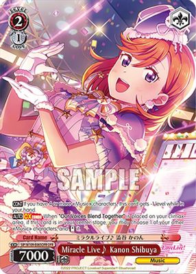 Miracle Live~ Kanon Shibuya (OFR)