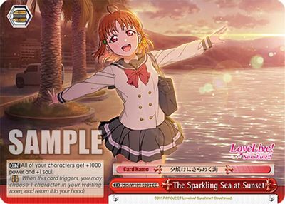 The Sparkling Sea at Sunset