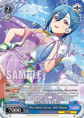 After School Science, Shiki Wakana (SP)
