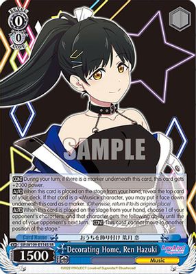 Decorating Home, Ren Hazuki (SR)