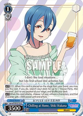 Chilling at Home, Shiki Wakana