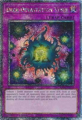 Deck Devastation Virus (Quarter Century Secret Rare)