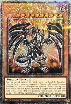 Red-Eyes Darkness Metal Dragon (Quarter Century Secret Rare)
