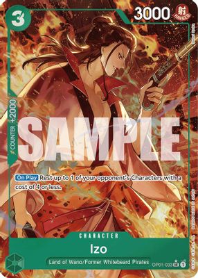 Izo (OP01-033) (Alternate Art)