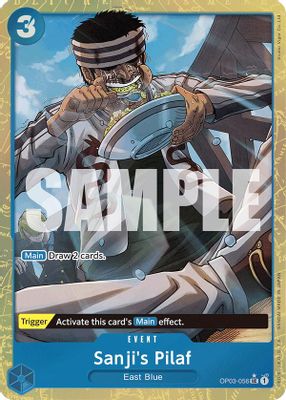 Sanji's Pilaf (Alternate Art)